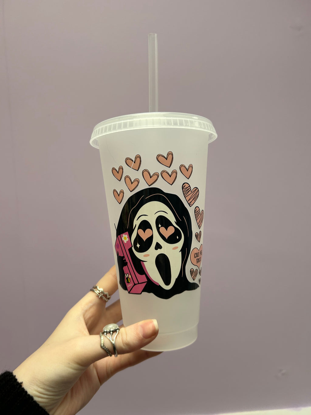 You should call me 24oz cold cup