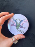 Absolutely bat crazy pocket Mirror