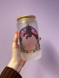 Practice safe hex Libbey can glass