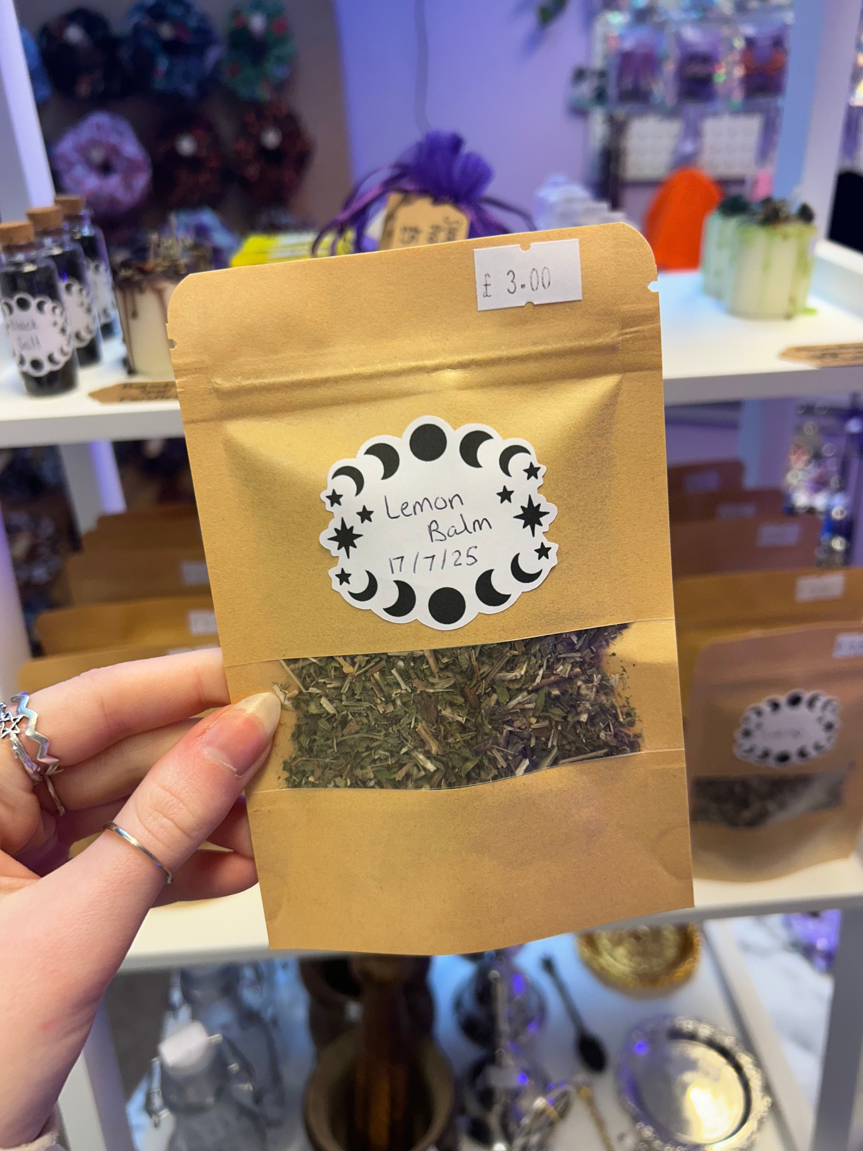 Lemon balm herb pack