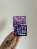 Book of spells classics earrings
