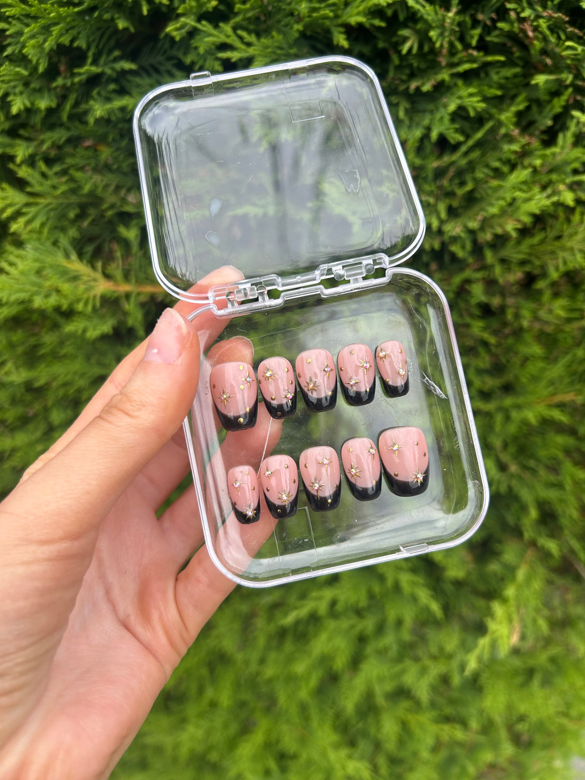 Witching hour ✨ press on nails| long lasting, hand painted