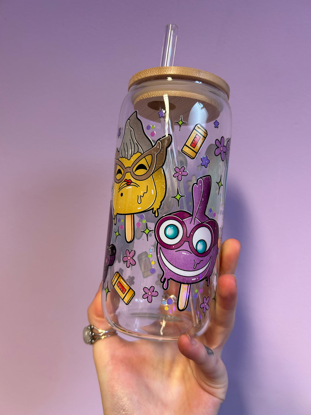 Monsters clear Libbey glass