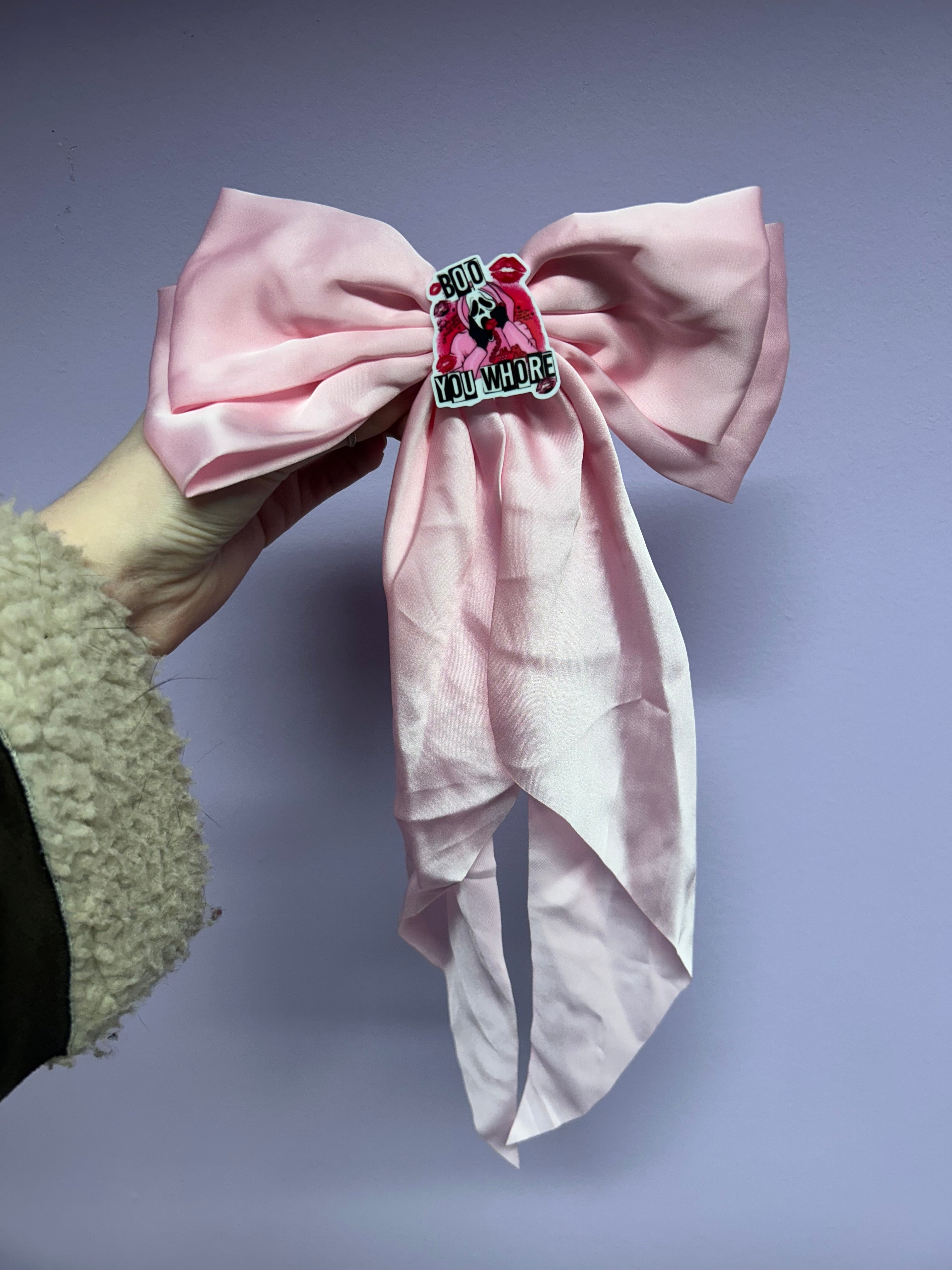 No you hang up Hair bow
