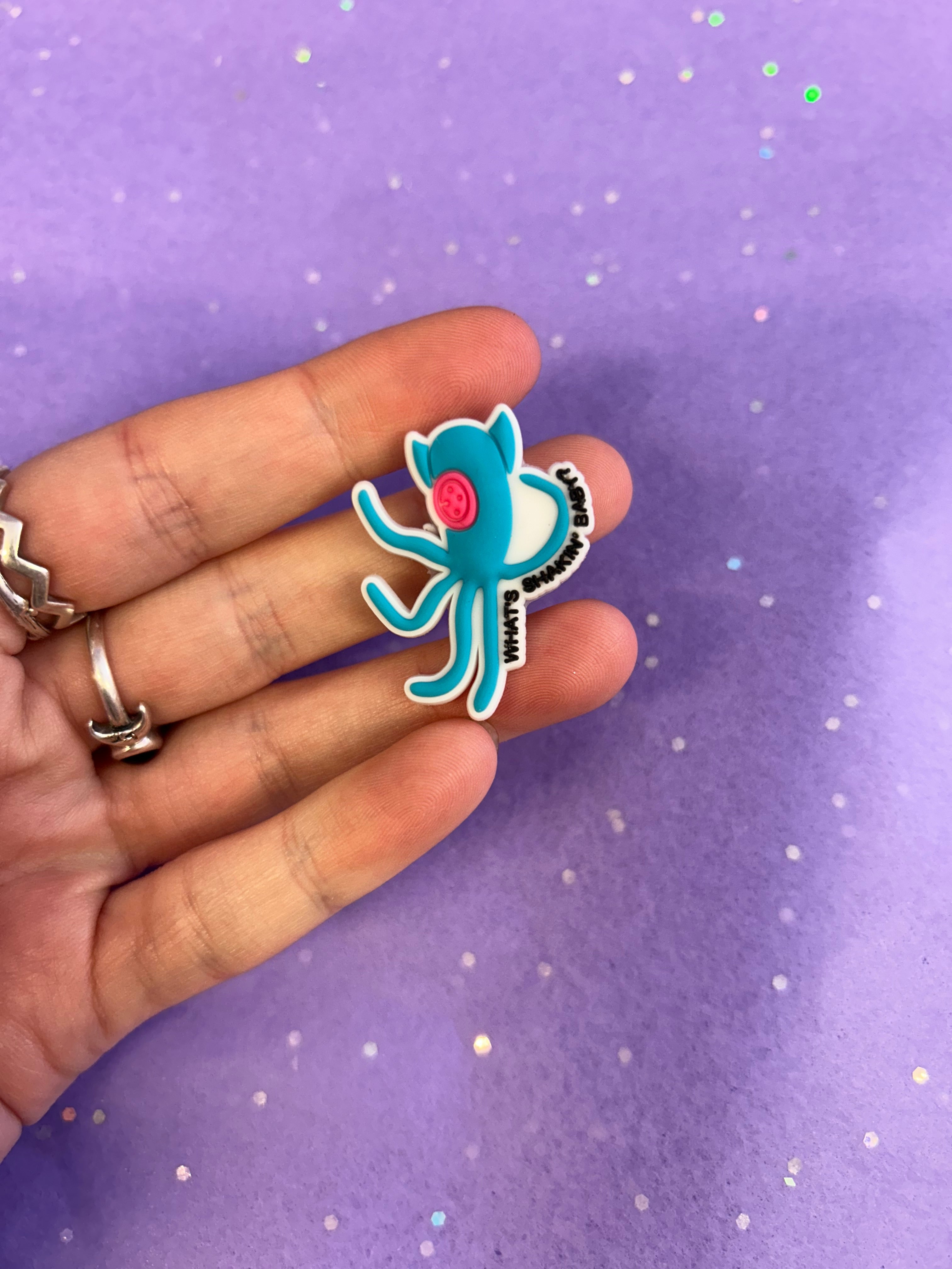 Octopus croc charm