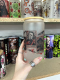 Horror tarots Libbey can glass