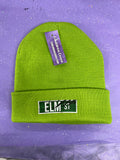 Elm st Beanie lime green