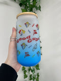 Good guys blue Libbey glass