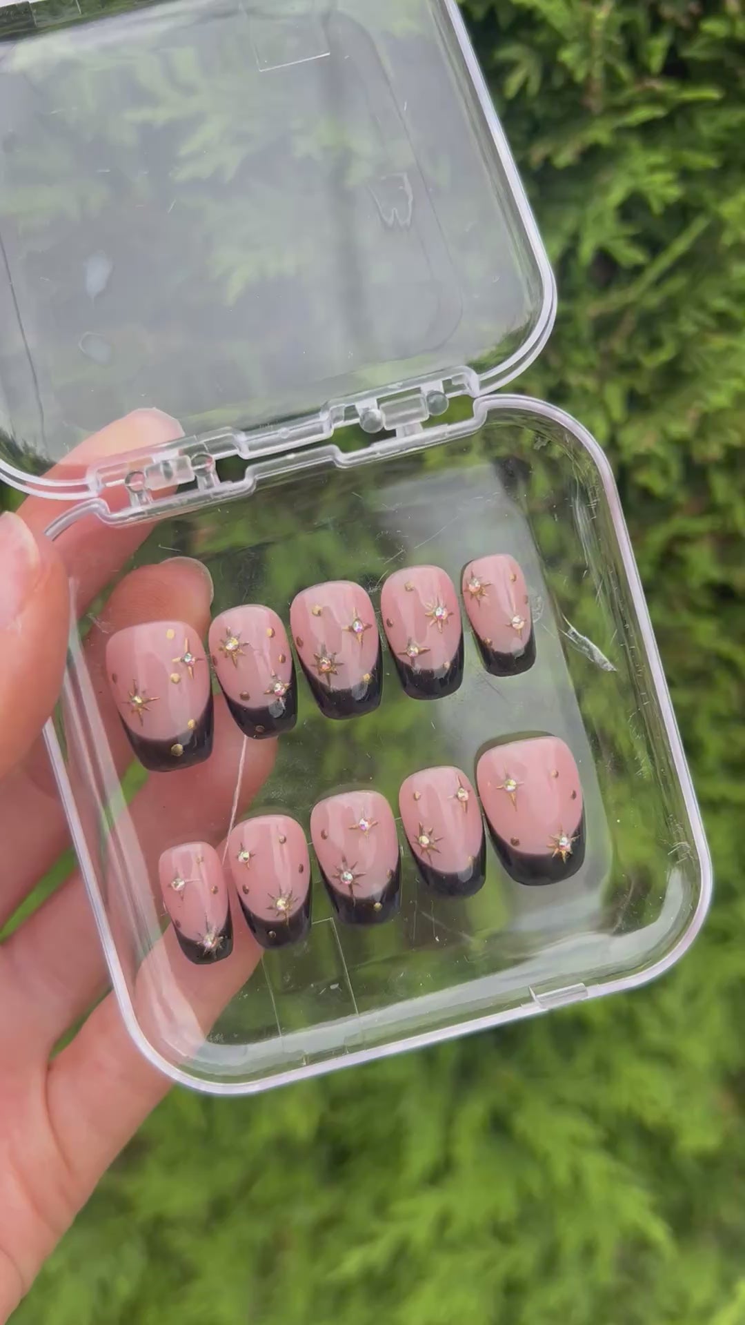 Witching hour ✨ press on nails| long lasting, hand painted