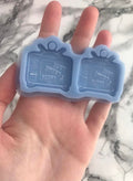 horror tvs - silicone earring moulds