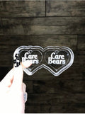 cuddle bear hearts - silicone earring moulds
