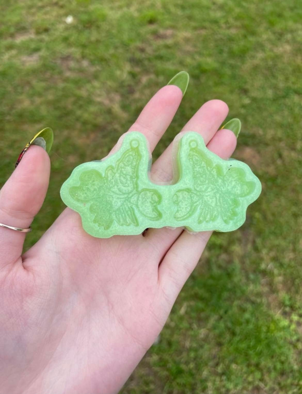 under da sea crab - silicone earring moulds