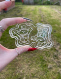 aliens - silicone earring moulds