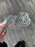 Pro consent silicone earring mould|mould only for resin crafts| Made to order