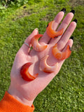 Carnelian moons crystal