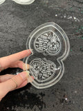 Billy hearts silicone earring mould