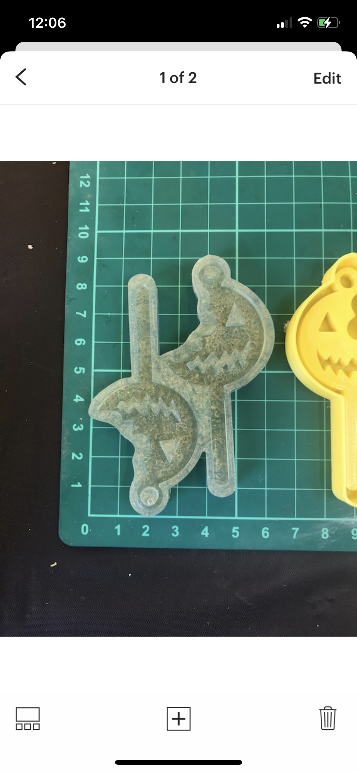 Bitten horror lollipops - silicone earring moulds